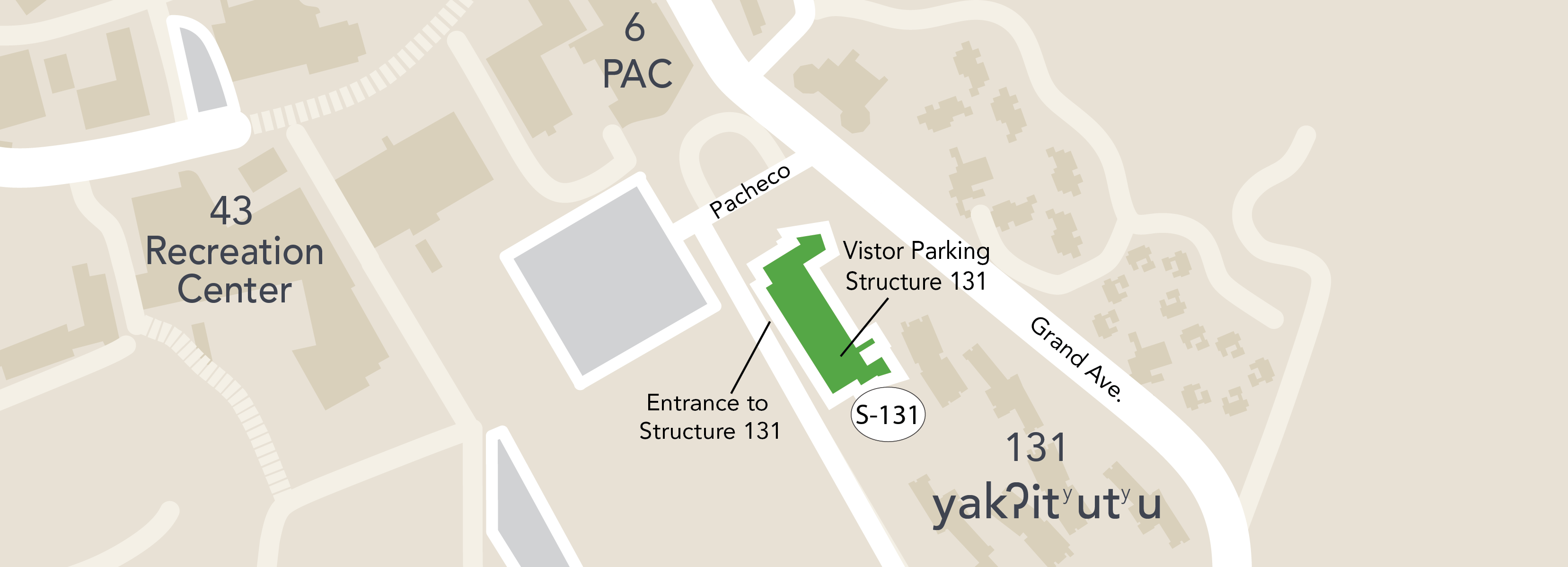 Structure 131 map